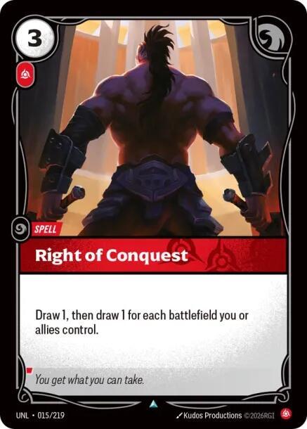 [Unleashed] Right of Conquest — 015/219
