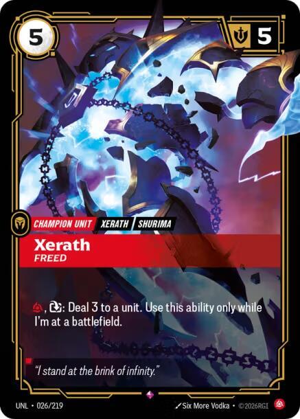 [Unleashed] Xerath, Freed — 026/219