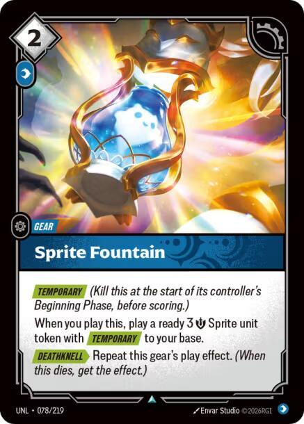 [Unleashed] Sprite Fountain — 078/219