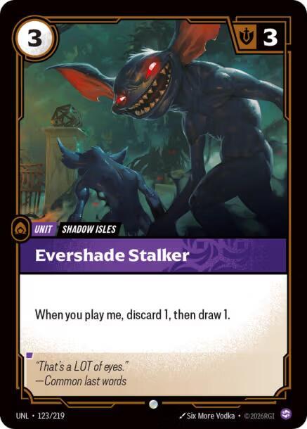 [Unleashed] Evershade Stalker — 123/219