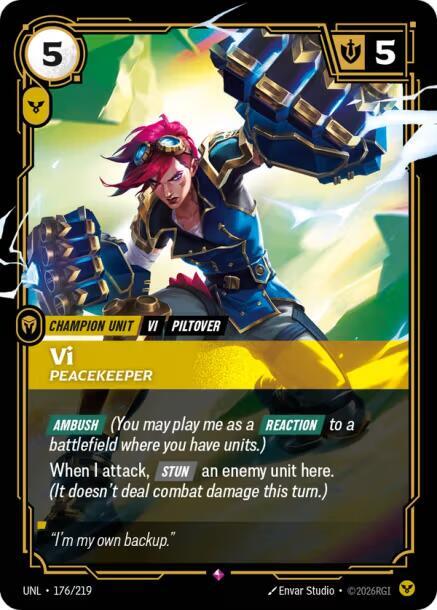 [Unleashed] Vi, Peacekeeper — 176/219