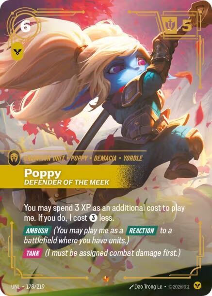 [Unleashed] Poppy, Defender of the Meek — 178/219