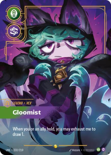 [Unleashed] Vex, Gloomist (Overnumbered) — 232/219