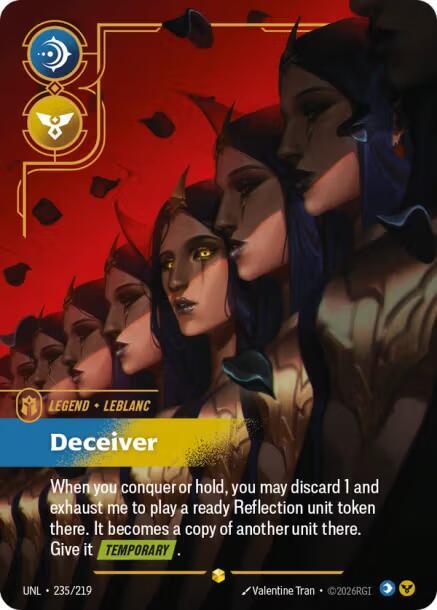 [Unleashed] LeBlanc, Deceiver (Overnumbered) — 235/219