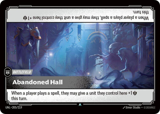 [Unleashed] Abandoned Hall — 205/219