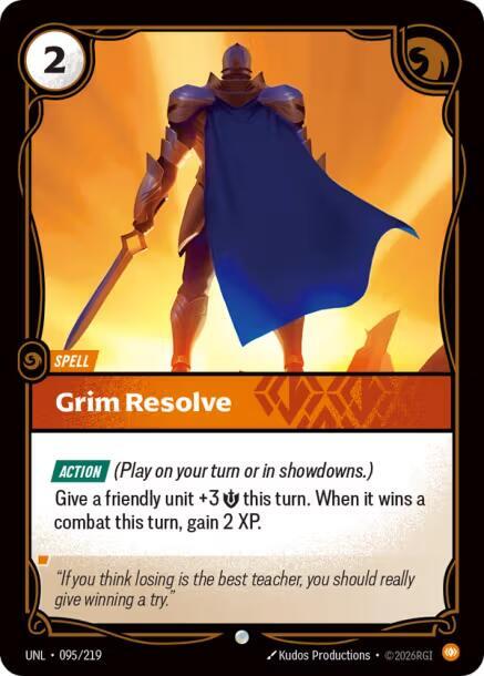 [Unleashed] Grim Resolve — 095/219