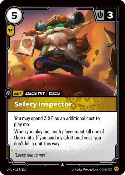 [Unleashed] Safety Inspector — 164/219