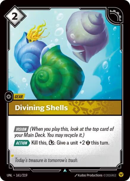[Unleashed] Divining Shells — 161/219