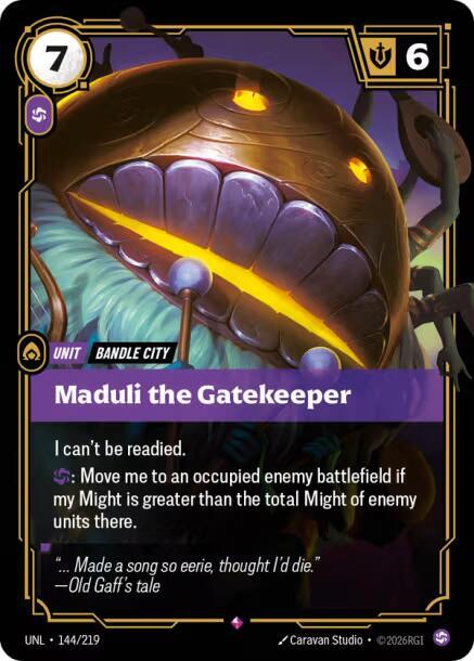 [Unleashed] Maduli the Gatekeeper — 144/219