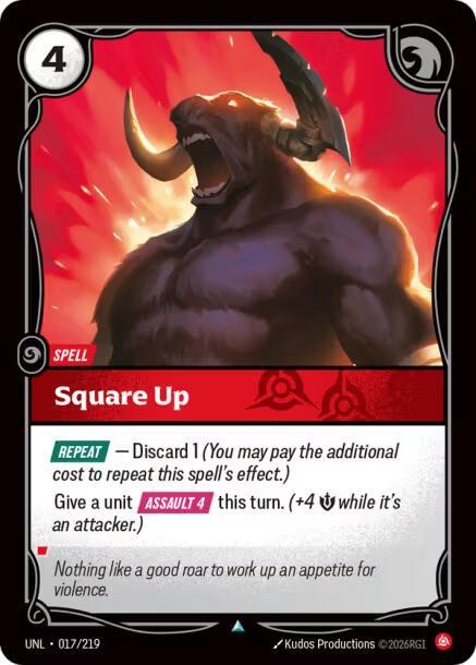 [Unleashed] Square Up — 017/219