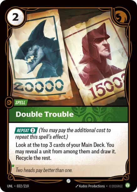 [Unleashed] Double Trouble — 032/219