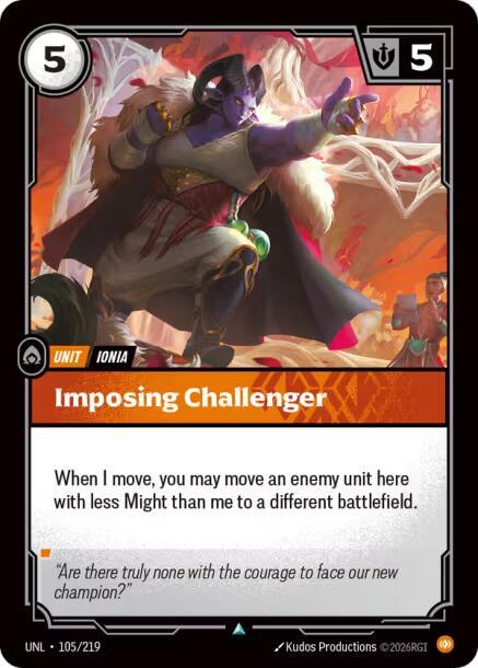 [Unleashed] Imposing Challenger — 105/219