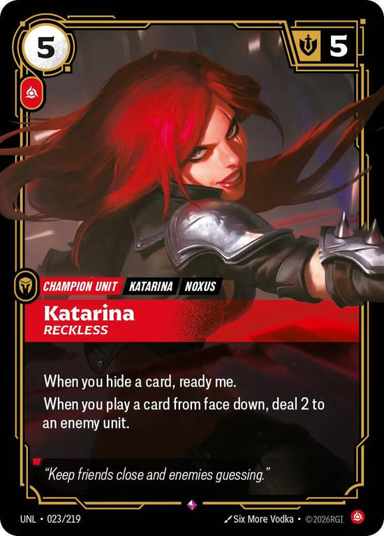 [Unleashed] Katarina, Reckless — 023/219