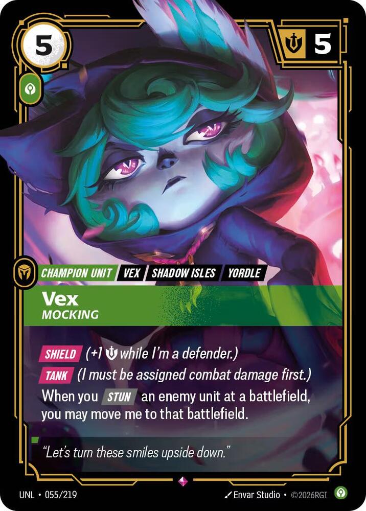[Unleashed] Vex, Mocking — 055/219