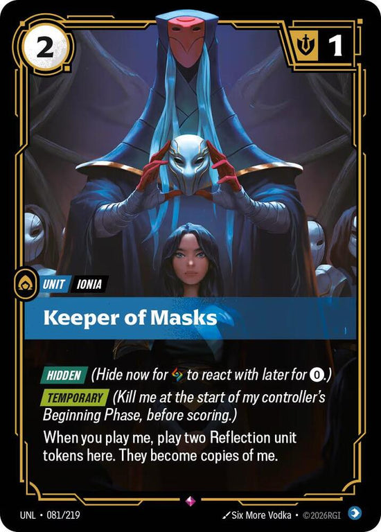 [Unleashed] Keeper of Masks — 081/219