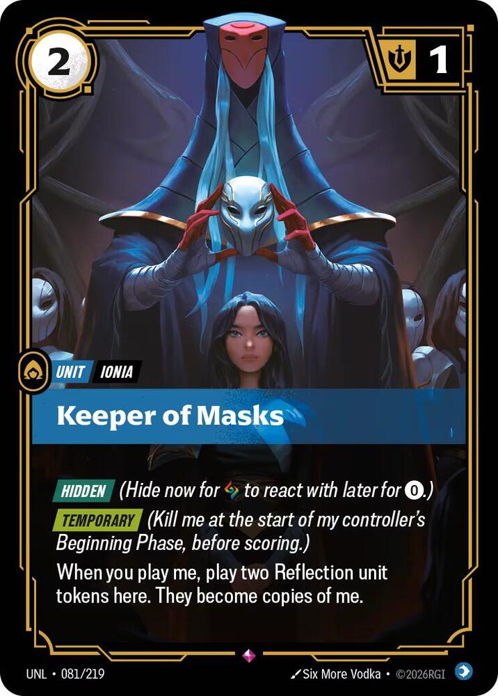 [Unleashed] Keeper of Masks — 081/219