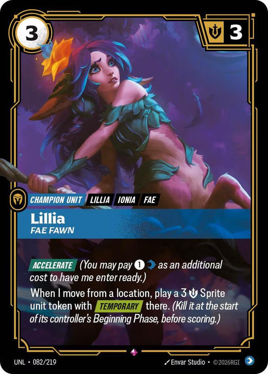 [Unleashed] Lillia, Fae Fawn — 082/219