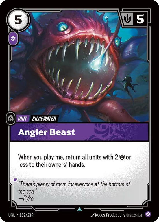 [Unleashed] Angler Beast — 132/219