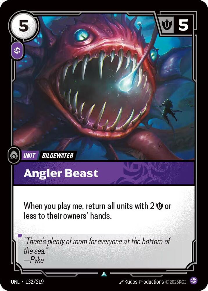 [Unleashed] Angler Beast — 132/219