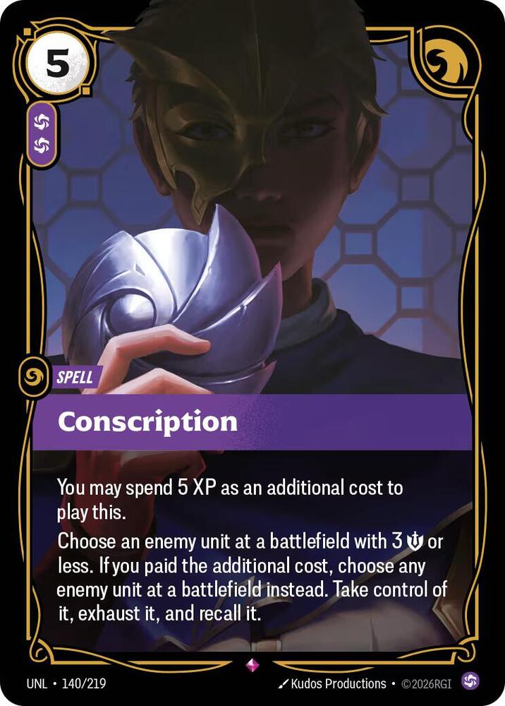 [Unleashed] Conscription — 140/219