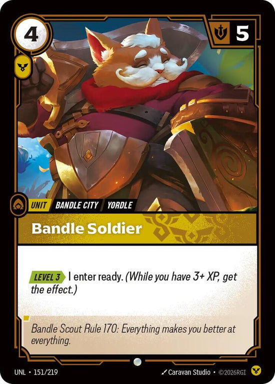[Unleashed] Bandle Soldier — 151/219