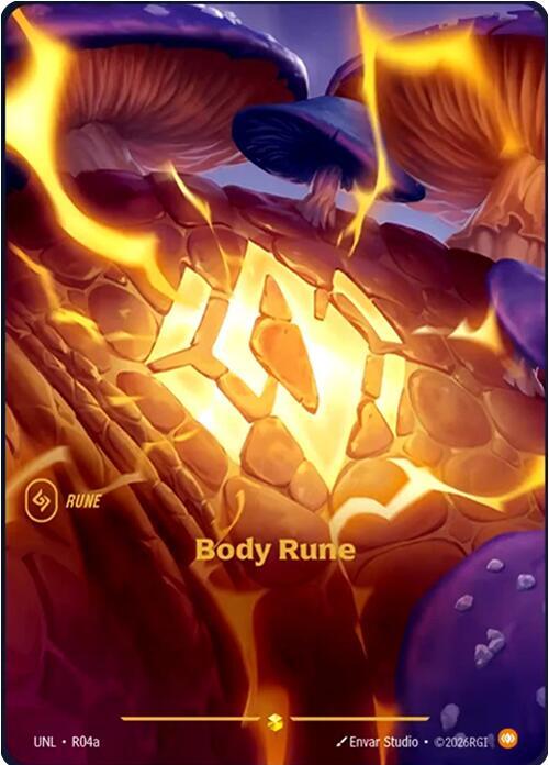 [Unleashed] Body Rune (R04a) — R04a