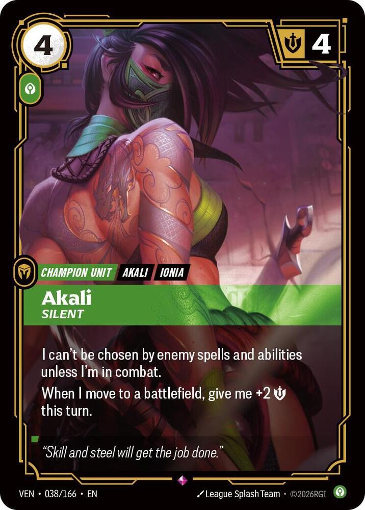 [Vendetta] Akali, Silent — 038/166