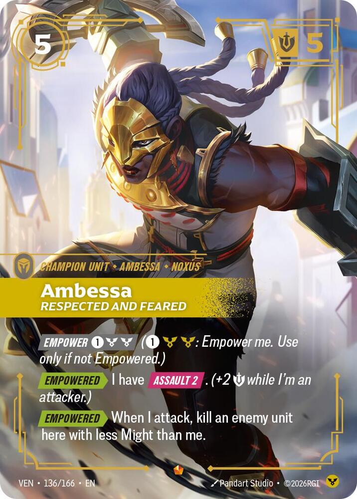 [Vendetta] Ambessa, Respected and Feared — 136/166