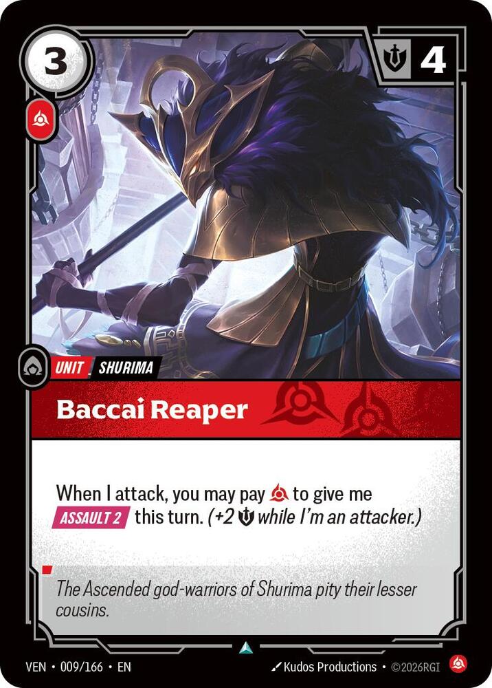 [Vendetta] Baccai Reaper — 009/166