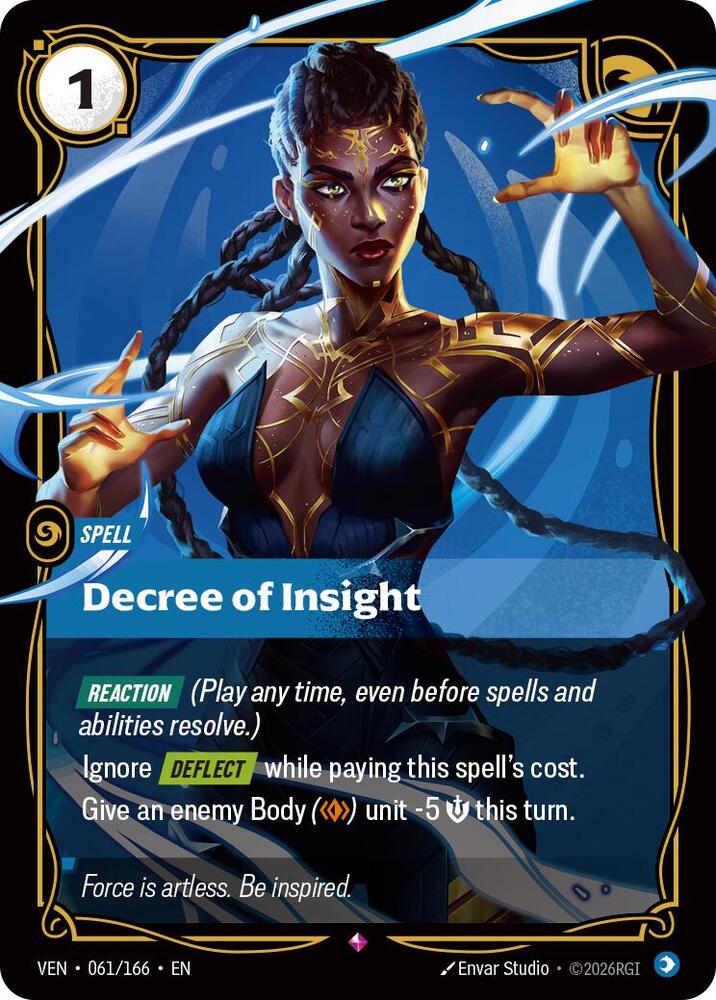[Vendetta] Decree of Insight — 061/166