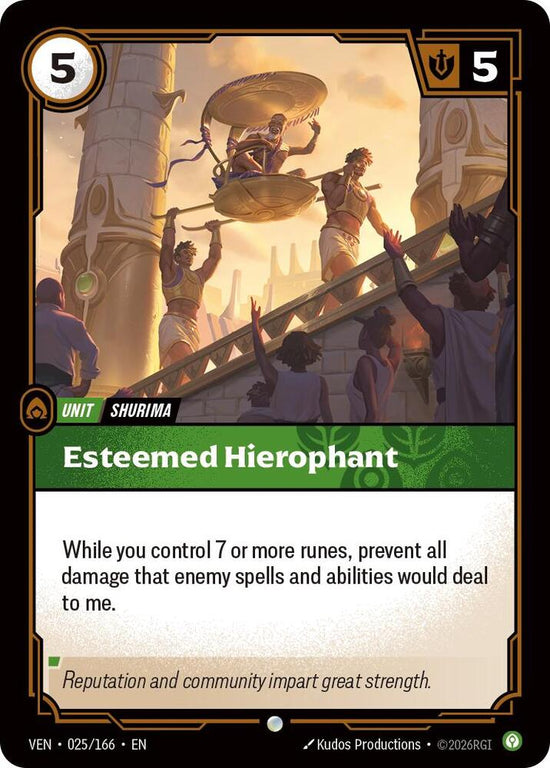 [Vendetta] Esteemed Hierophant — 025/166