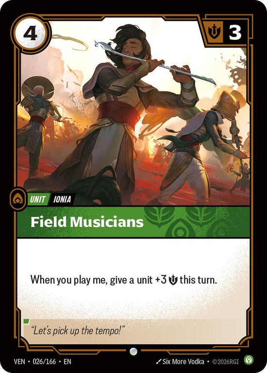 [Vendetta] Field Musicians — 026/166