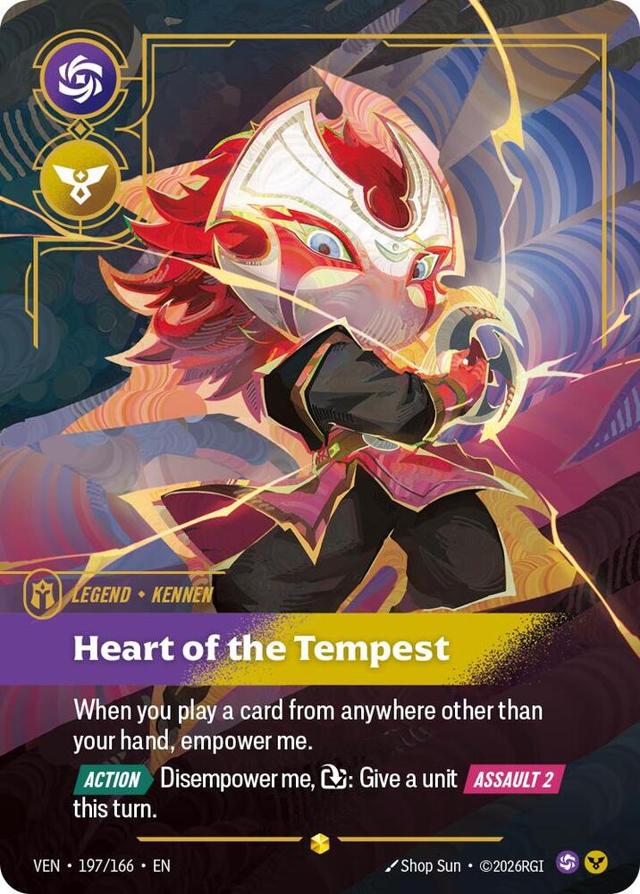 [Vendetta] Kennen, Heart of the Tempest (Overnumbered) — 197/166