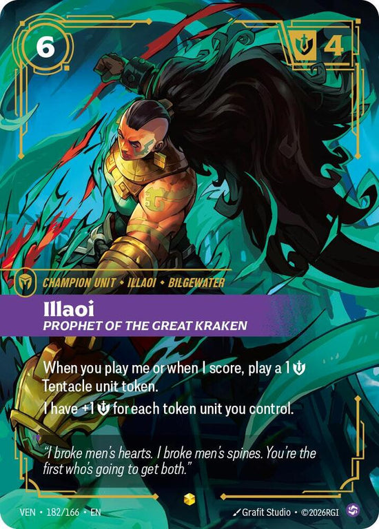[Vendetta] Illaoi, Prophet of the Great Kraken (Overnumbered) — 182/166