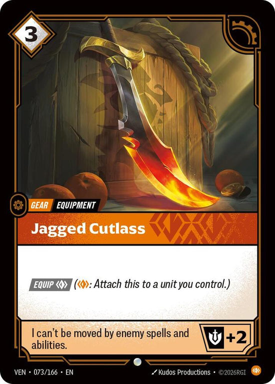 [Vendetta] Jagged Cutlass — 073/166