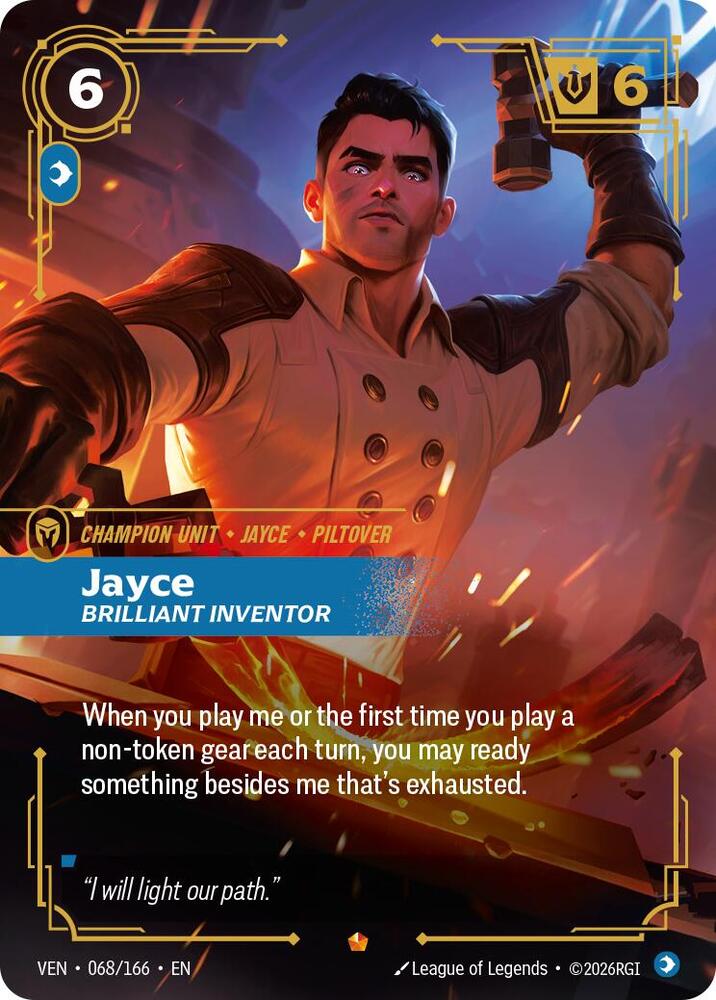 [Vendetta] Jayce, Brilliant Inventor — 068/166