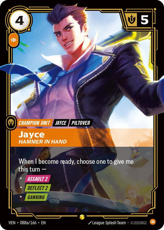 [Vendetta] Jayce, Hammer in Hand (Alternate Art) — 088a/166