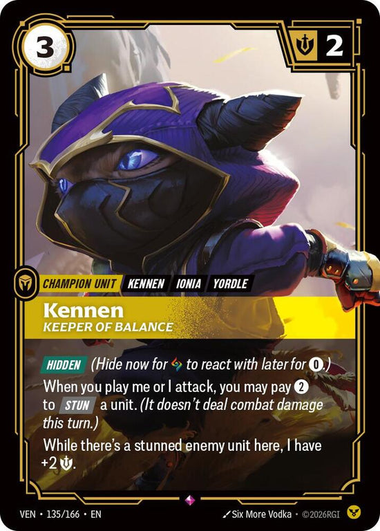 [Vendetta] Kennen, Keeper of Balance — 135/166