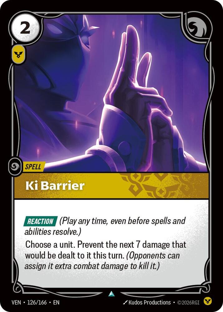 [Vendetta] Ki Barrier — 126/166
