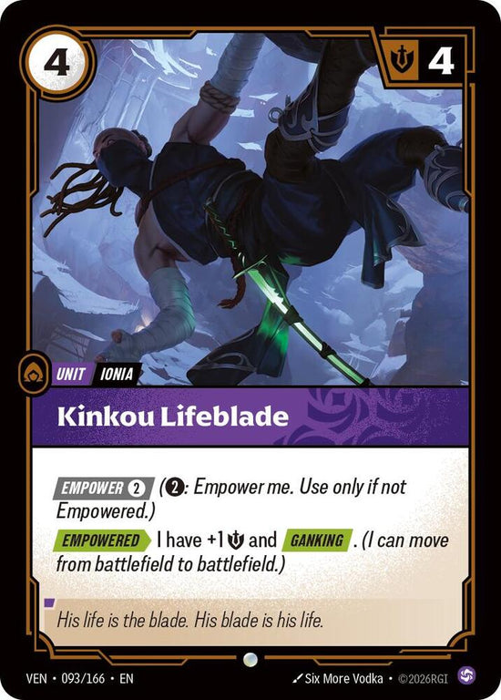 [Vendetta] Kinkou Lifeblade — 093/166