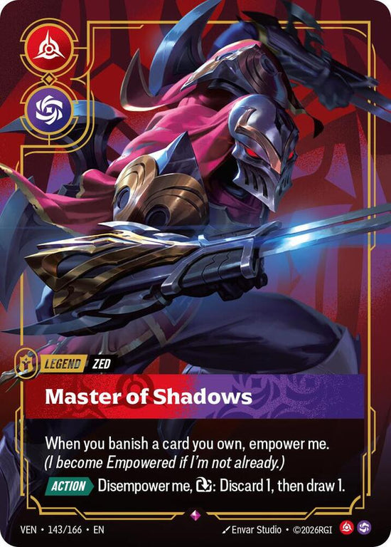 [Vendetta] Zed, Master of Shadows — 143/166