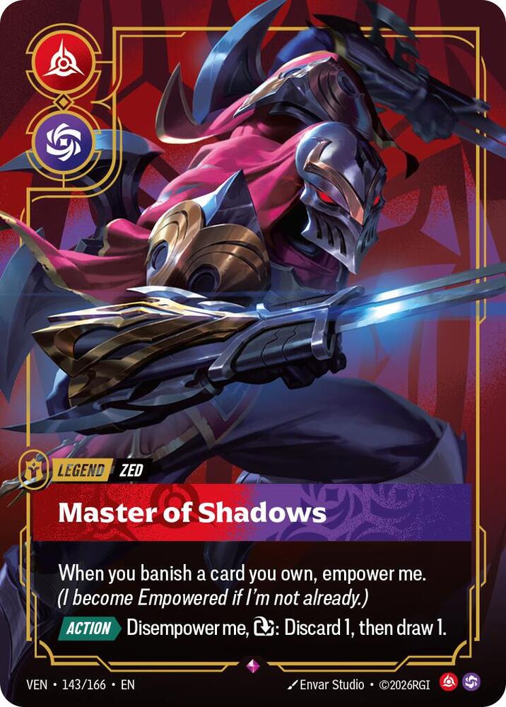 [Vendetta] Zed, Master of Shadows — 143/166