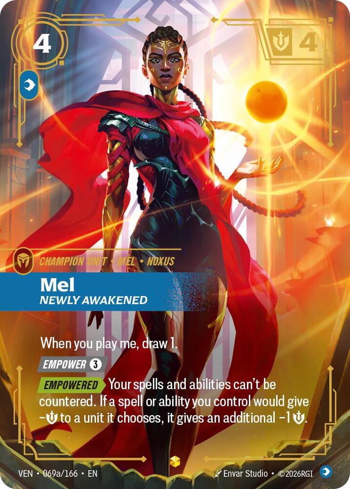 [Vendetta] Mel, Newly Awakened (Alternate Art) — 069a/166