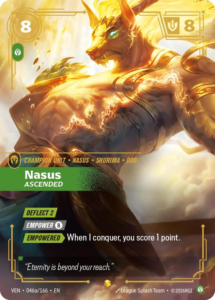 [Vendetta] Nasus, Ascended (Alternate Art) — 046a/166