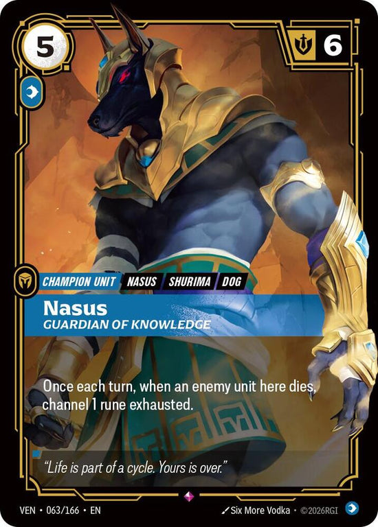 [Vendetta] Nasus, Guardian of Knowledge — 063/166