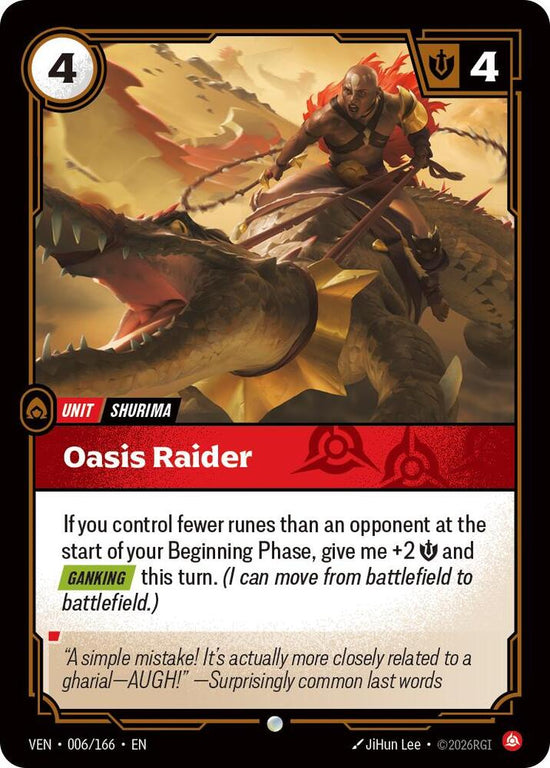 [Vendetta] Oasis Raider — 006/166