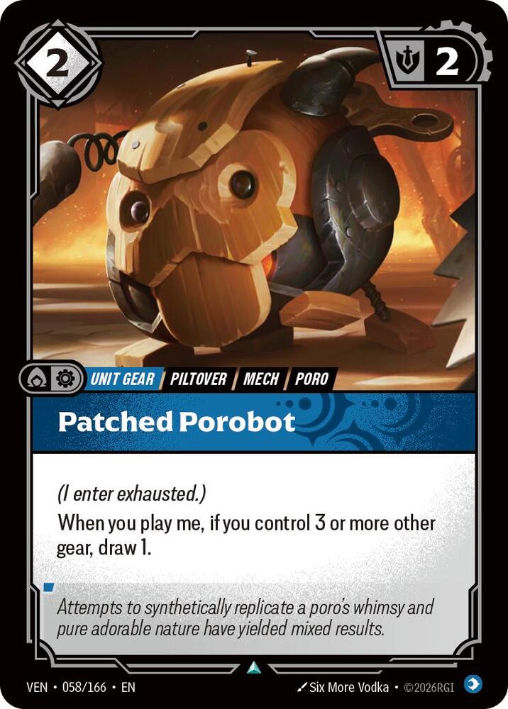 [Vendetta] Patched Porobot — 058/166