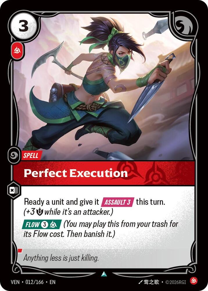 [Vendetta] Perfect Execution — 012/166