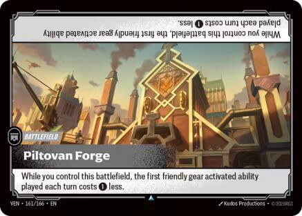 [Vendetta] Piltovan Forge — 161/166