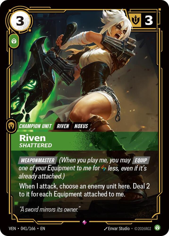 [Vendetta] Riven, Shattered — 041/166